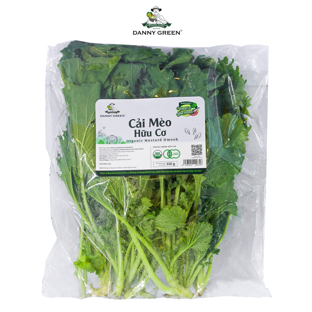 Cải Mèo Hữu Cơ DannyGreen