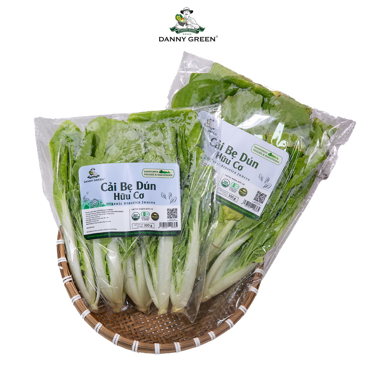 Cải Bẹ Dún Hữu Cơ DannyGreen