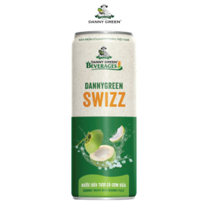 Nước Dừa Tươi Có Cơm Dừa DannyGreen Swizz