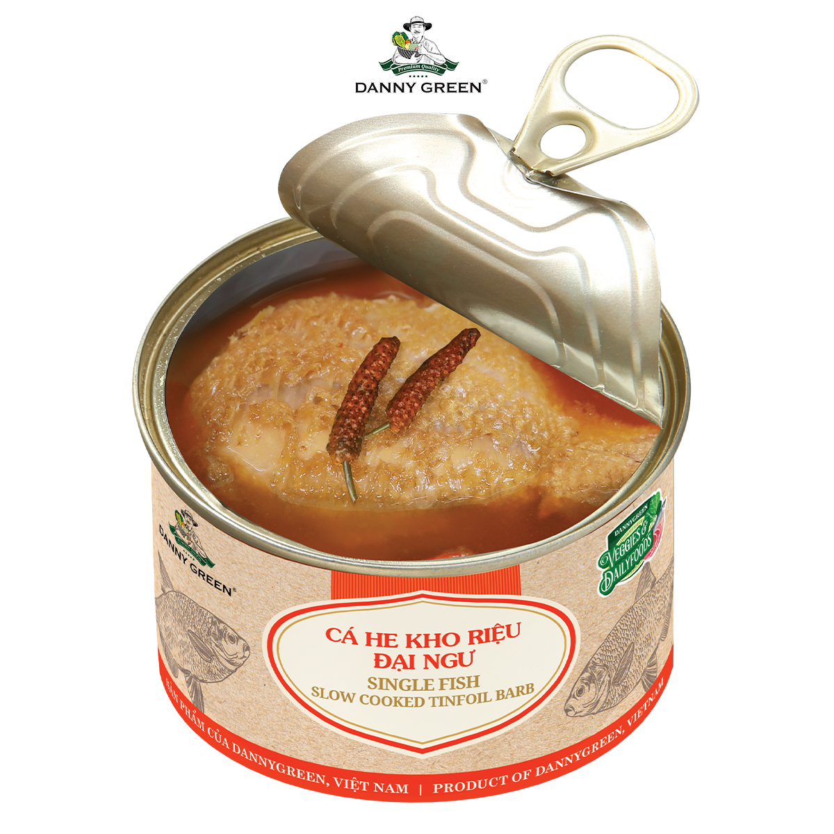 Cá He Kho Riệu DannyGreen (Đại Ngư)