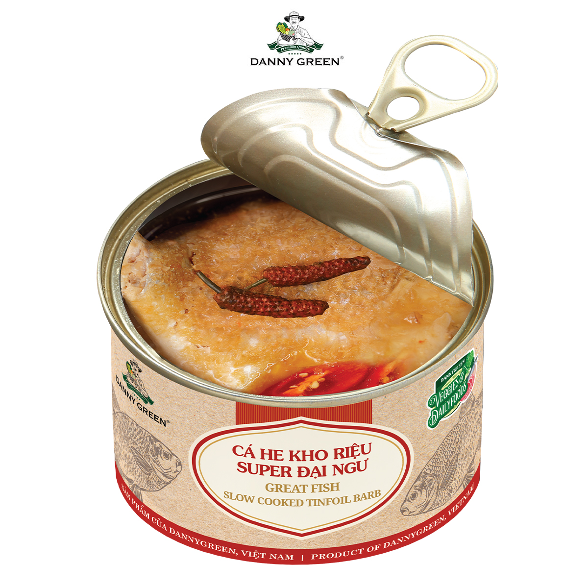 Cá He Kho Riệu DannyGreen (Super Đại Ngư)